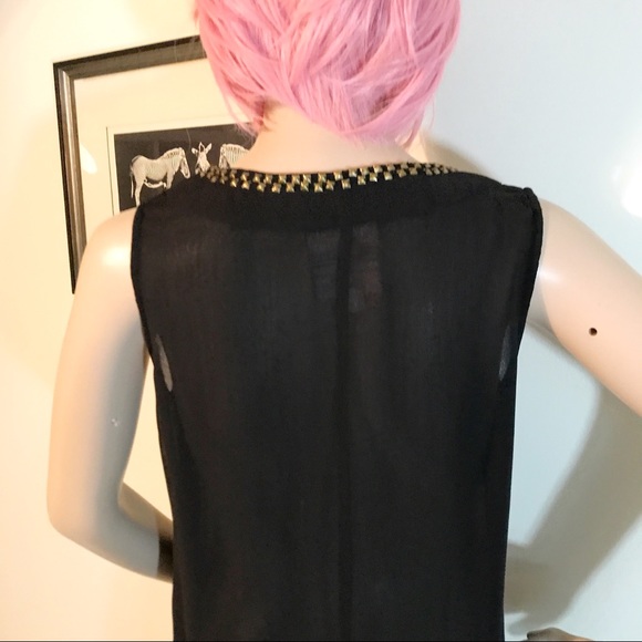 Romeo & Juliet Studded Crepe Tunic Dress Small - Picture 4 of 5